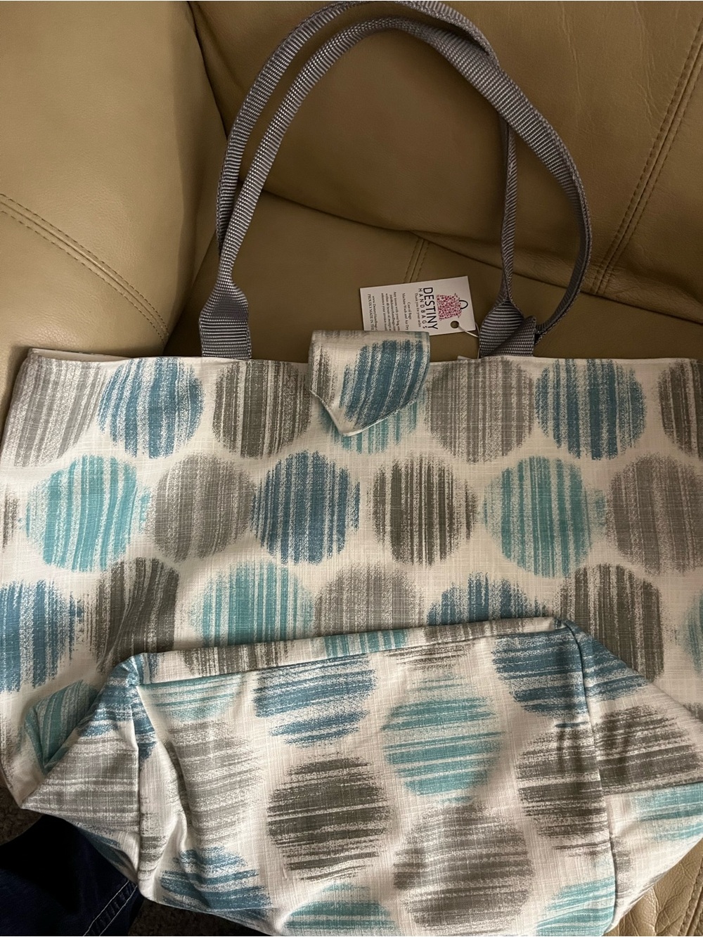 Destiny Handbags Patricia Beach Bag Shopping Travel Made In USA Handmade Purse